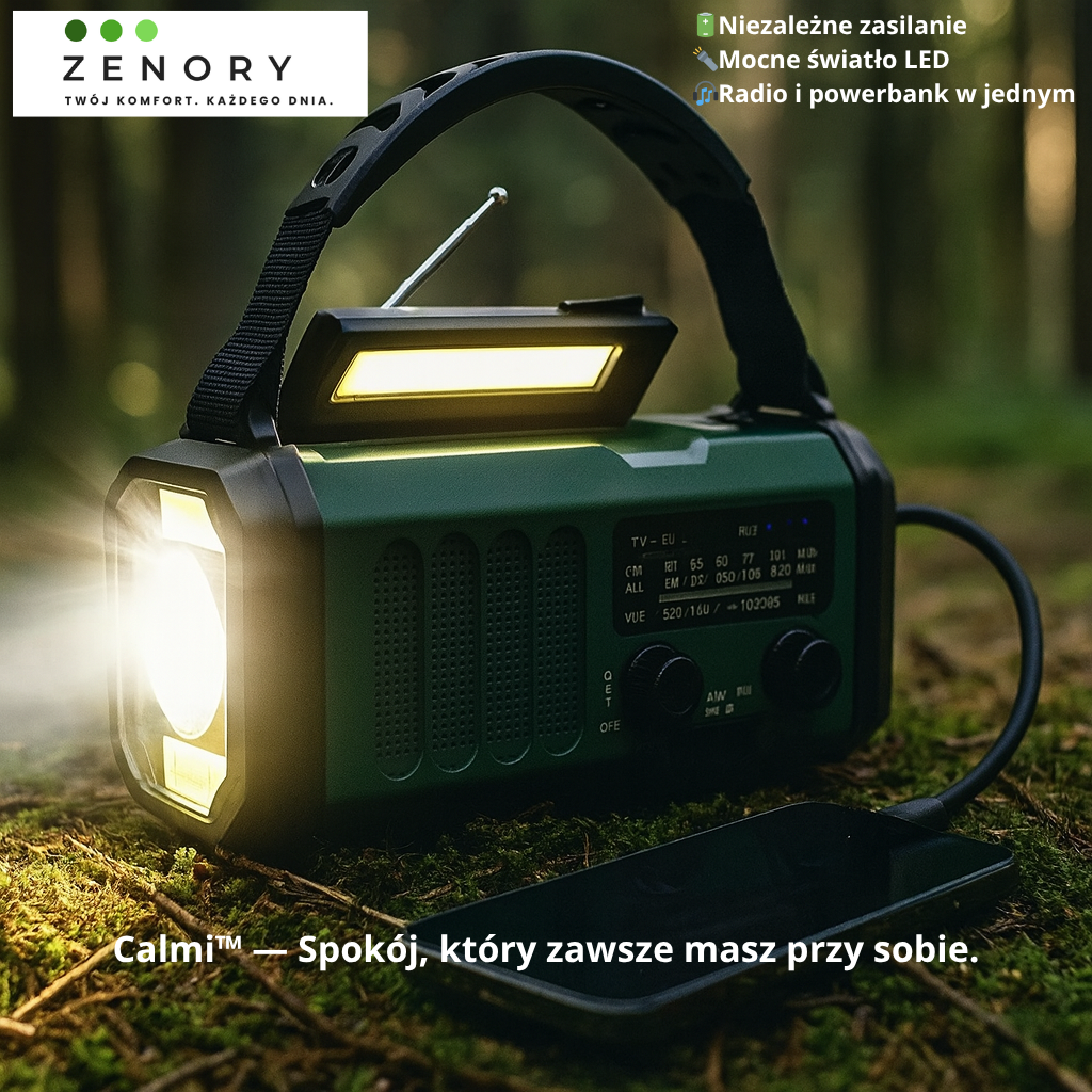 Calmi™ - Twój osobisty strażnik energii 8 w 1